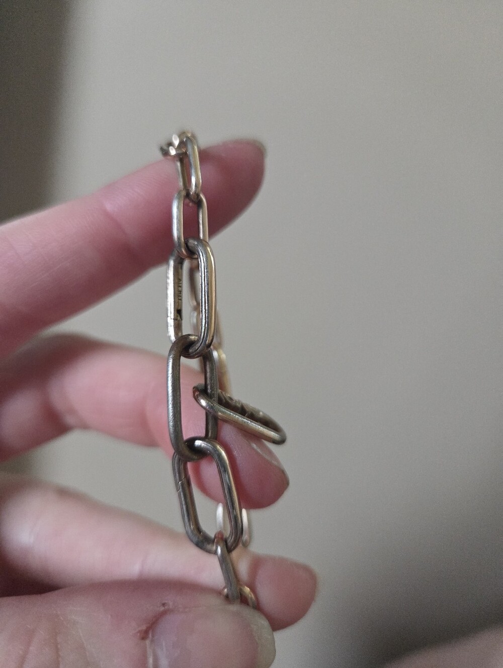 Pandora rose gols plated charm link bracelet - Picture 9 of 10